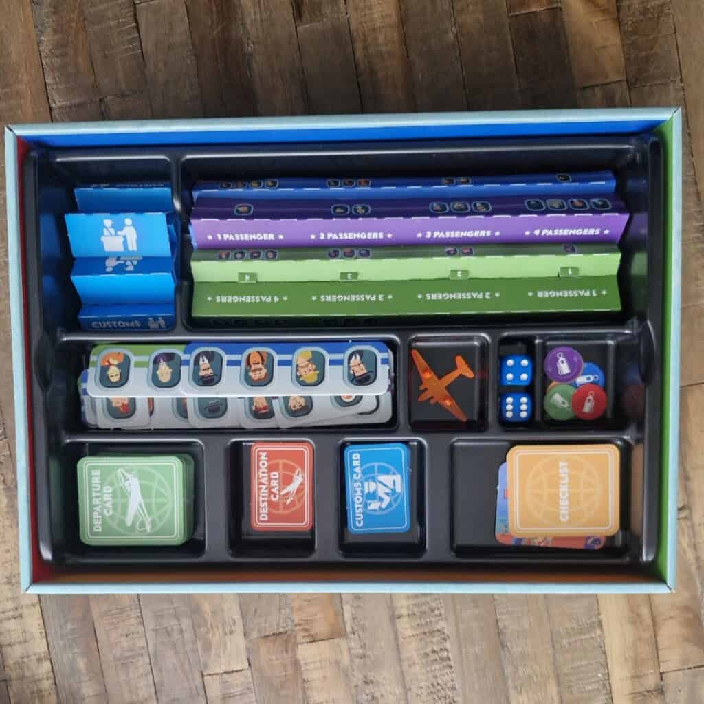 Passaportas, inhoud speeldoos, gezelschapsspel, Jorta bvba