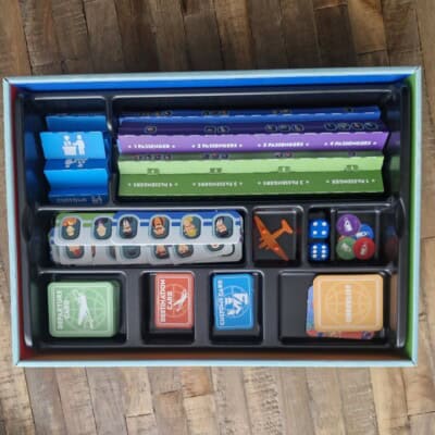 Passaportas, inhoud speeldoos, gezelschapsspel, Jorta bvba