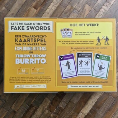 Lets hit eachother with fake swords