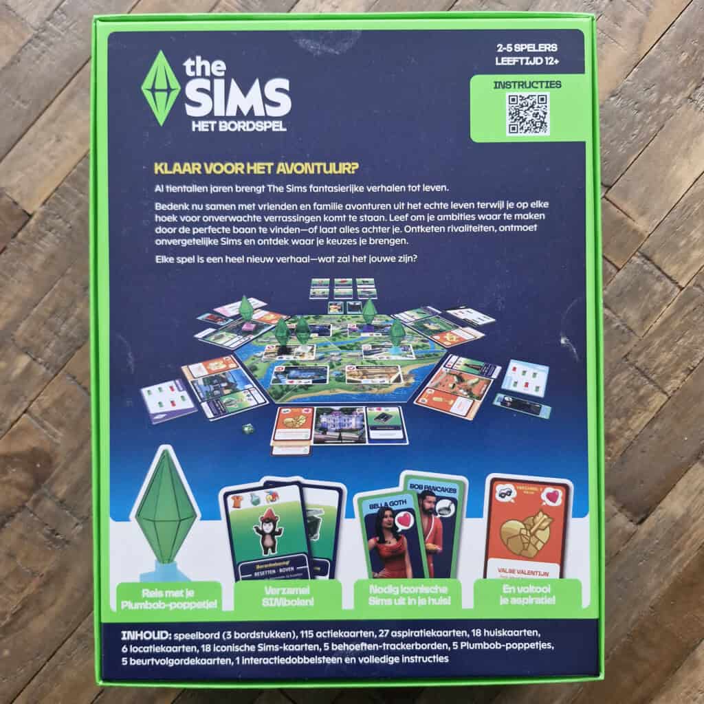The SIms Bordspel, Goliath, review door Michelle