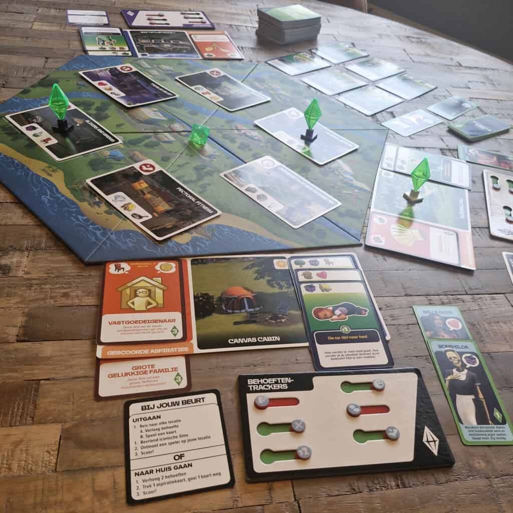 The SIms Bordspel, Goliath, review door Michelle