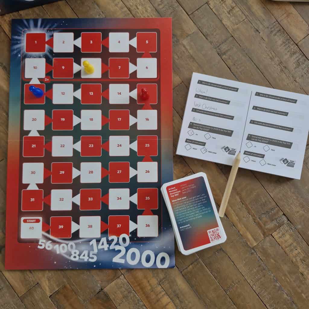 Top 2000 muziekspel, identity games, review door Michelle