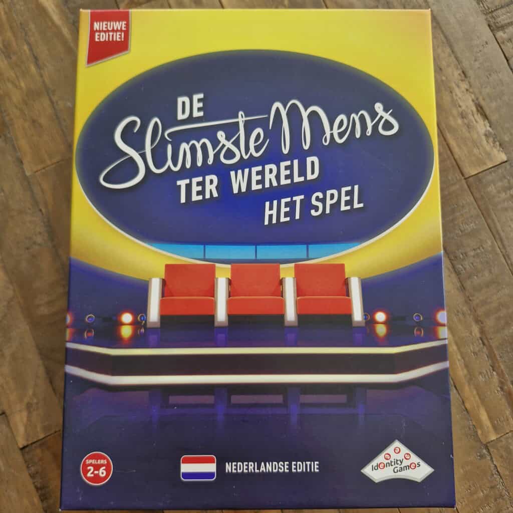 De Slimste Mens ter Wereld, Identitaty Games, review door Michelle, partygame