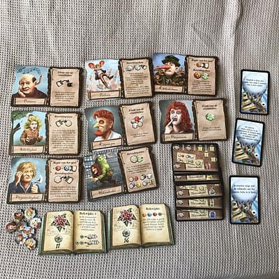 Kwakzalvers van kakelenburg de alchemisten team arlin 999games familiespel middeleeuwen