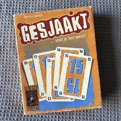 gesjaakt! kaartspel 999games team arlin