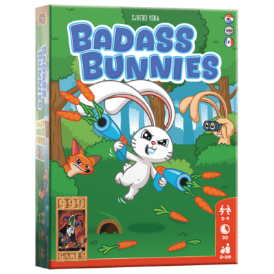 Badass Bunnies spel doos box Spellenbunker.nl