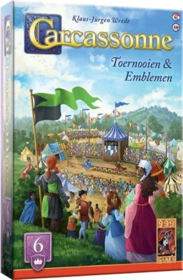 Carcassonne - Toernooien en Emblemen - Uitbreiding 6