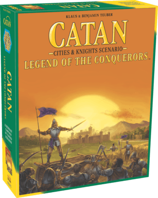 Catan: Cities & Knights – Legend of the Conquerors spel doos box Spellenbunker.nl