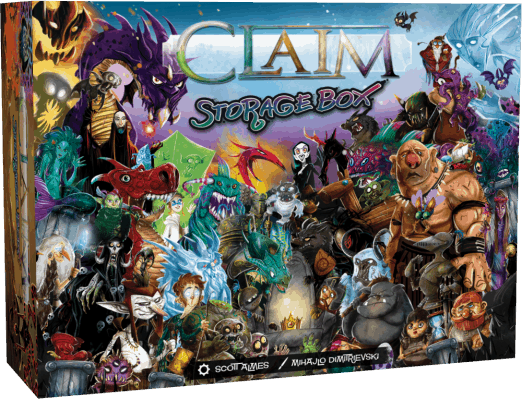 Claim Storage Box White Goblin Games