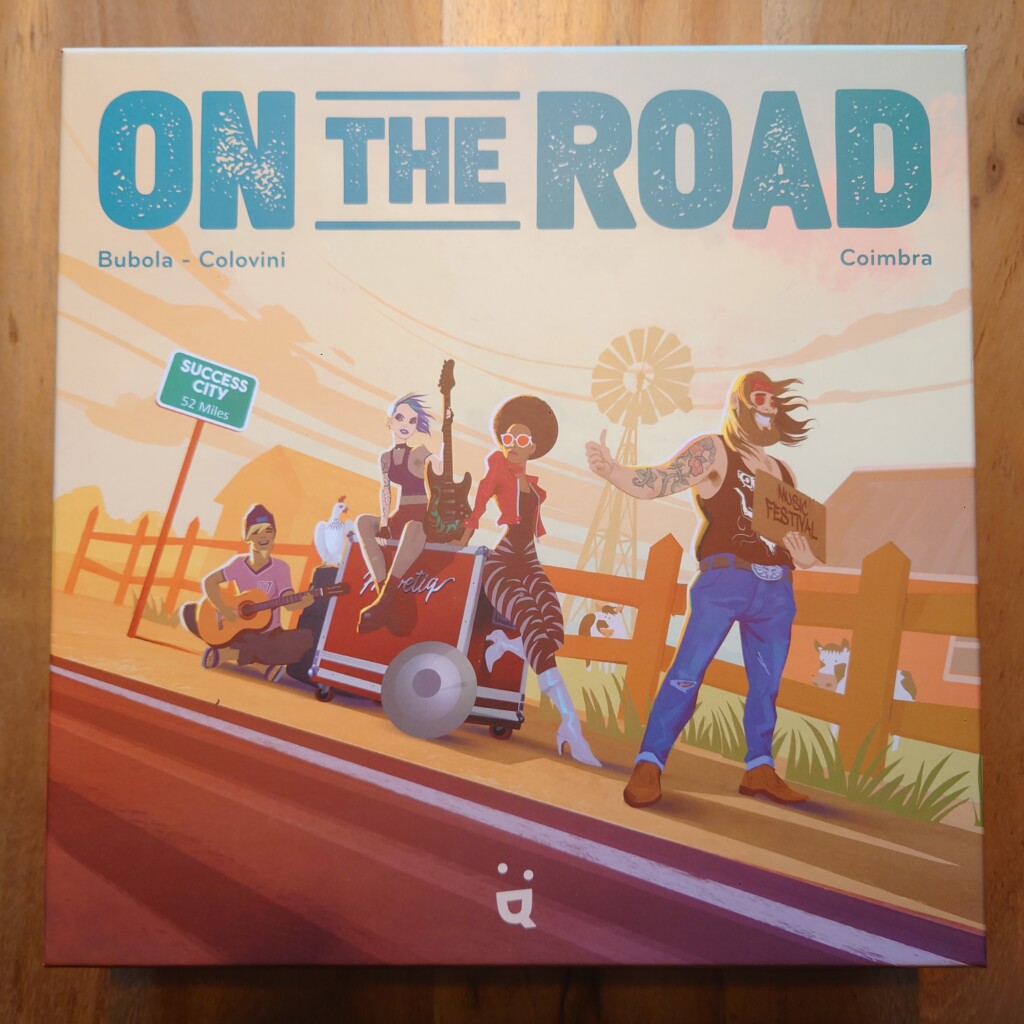 De doos van "On The Road"
