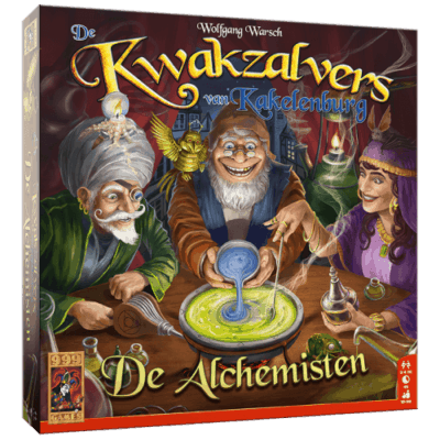 De Kwakzalvers van Kakelenburg- De Alchemisten Uitbreiding 999 Games