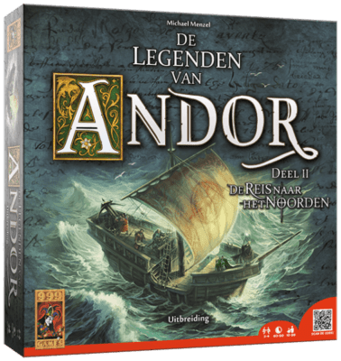 De Legenden van Andor- De Reis naar het Noorden Uitbreiding Bordspel 999 Games