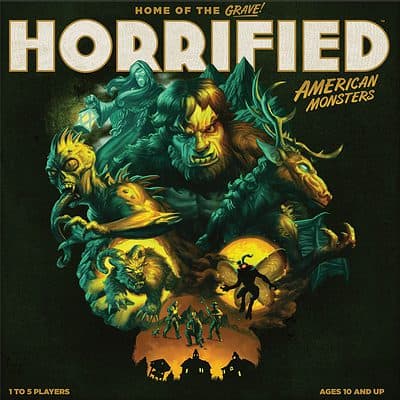 Horrified: American Monsters spel doos box Spellenbunker.nl