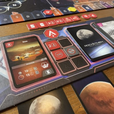 Rocketmen - Boardgame - Cardgame - Deckbuilder - Phalanx Games