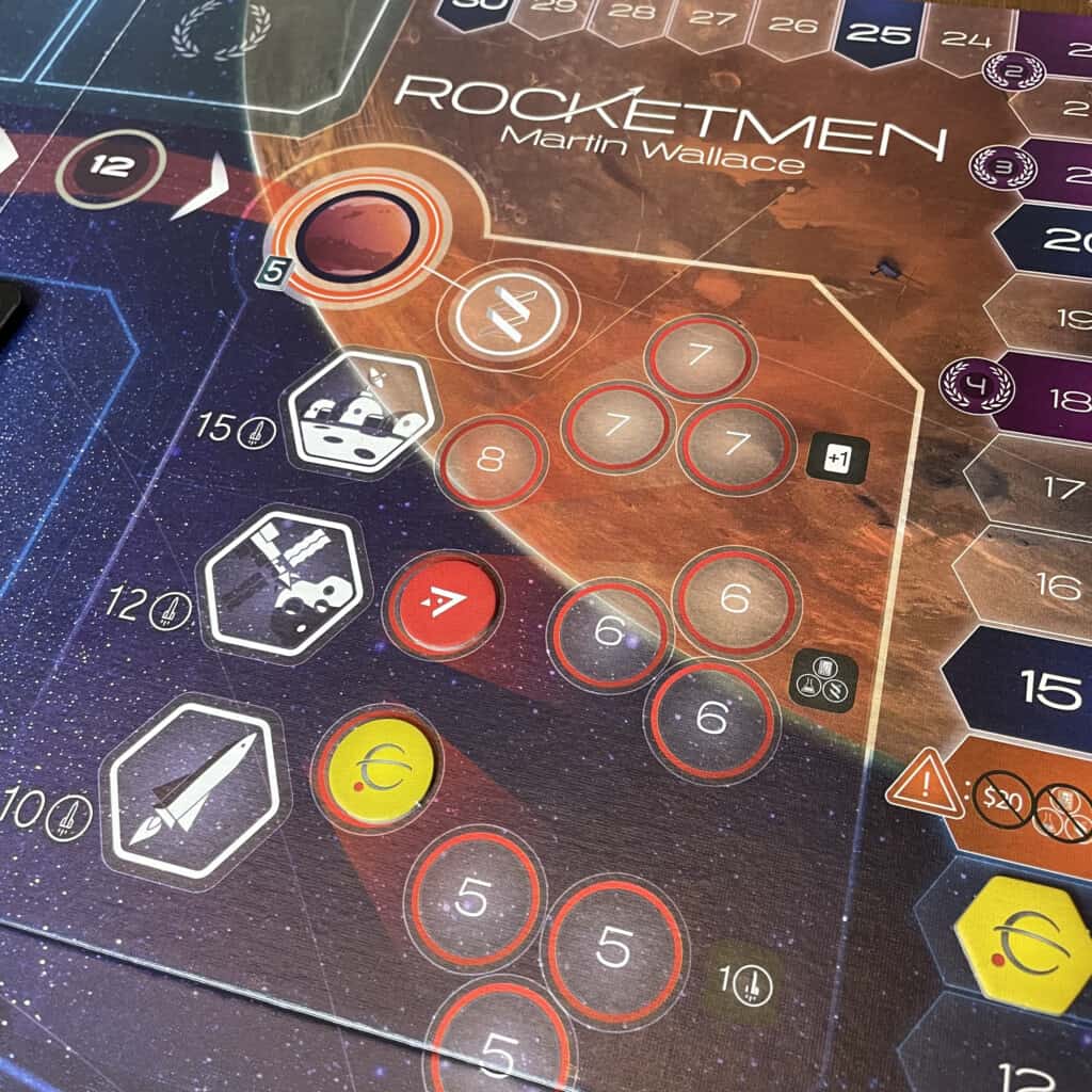 Rocketmen - Boardgame - Cardgame - Deckbuilder - Phalanx Games