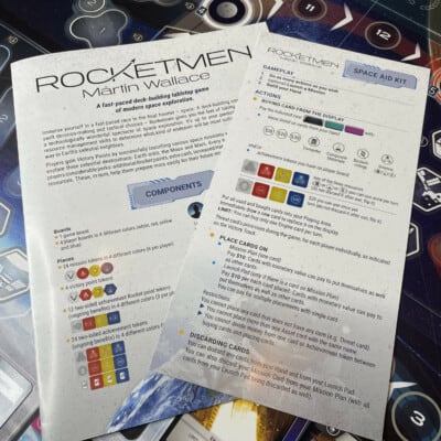 Rocketmen - Boardgame - Cardgame - Deckbuilder - Phalanx Games