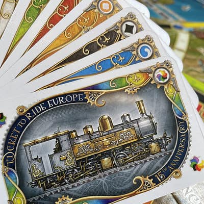 Ticket to Ride Europe 15th Anniversary