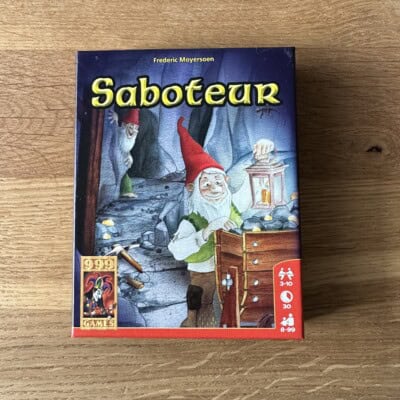 Saboteur review door Mervin en Ginger. Kaartspel. 999 games