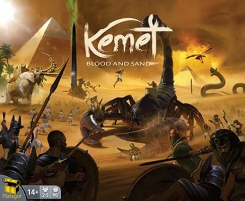 Kemet: Blood and Sand spel doos box Spellenbunker.nl