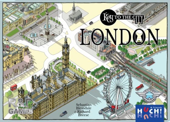 Key to the City: London spel doos box Spellenbunker.nl