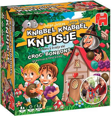 Knibbel knabbel knuisje: het Hans en Grietje spel Kinderspel Jumbo