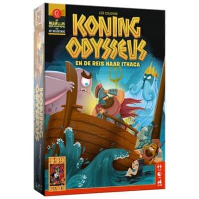 Koning Odysseus en de reis naar Ithaca spel doos box Spellenbunker.nl