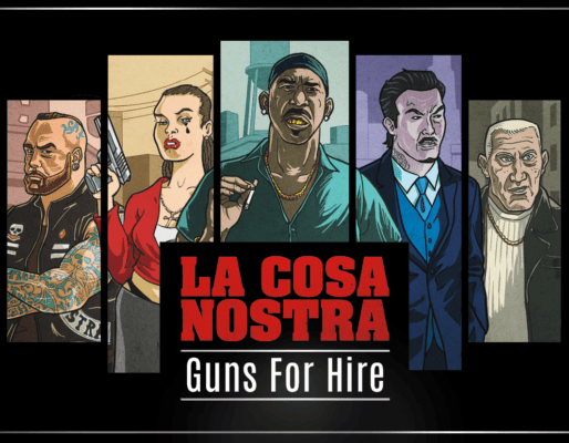 La Cosa Nostra: Guns For Hire spel doos box Spellenbunker.nl