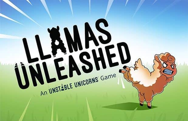 Llamas Unleashed spel doos box Spellenbunker.nl