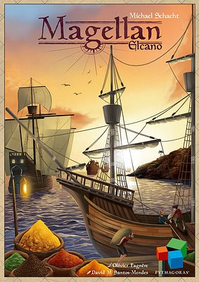 Magellan: Elcano spel doos box Spellenbunker.nl