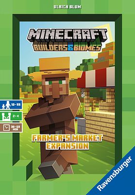 Minecraft: Builders & Biomes – Farmer's Market Expansion spel doos box Spellenbunker.nl