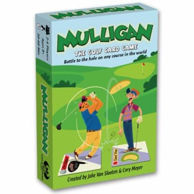 Mulligan: The Golf Card Game spel doos box Spellenbunker.nl