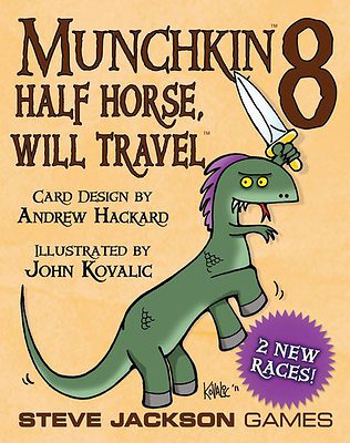 Munchkin 8: Half Horse, Will Travel spel doos box Spellenbunker.nl