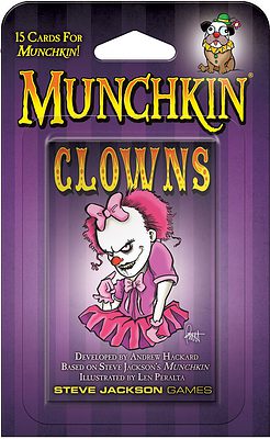 Munchkin Clowns spel doos box Spellenbunker.nl