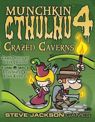 Munchkin Cthulhu 4: Crazed Caverns spel doos box Spellenbunker.nl