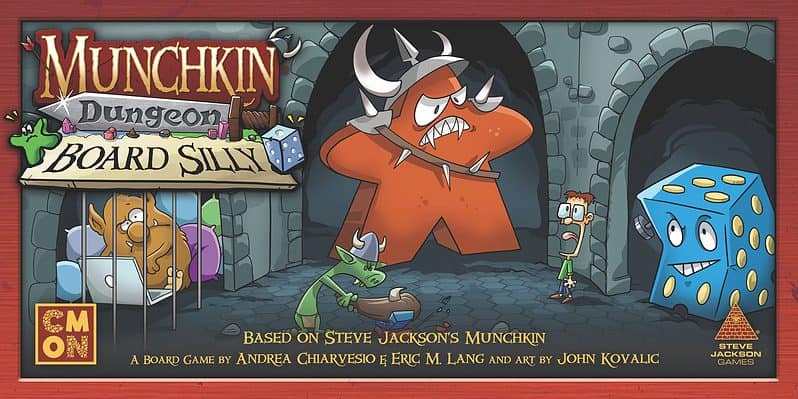 Munchkin Dungeon: Board Silly spel doos box Spellenbunker.nl