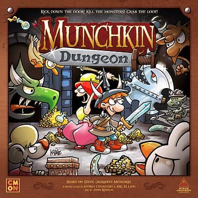 Munchkin Dungeon spel doos box Spellenbunker.nl