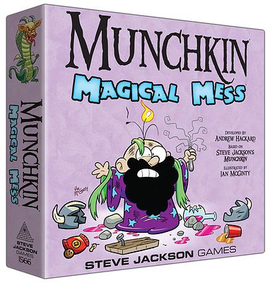 Munchkin Magical Mess spel doos box Spellenbunker.nl