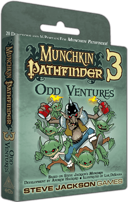 Munchkin Pathfinder 3: Odd Ventures spel doos box Spellenbunker.nl