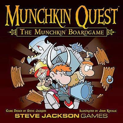 Munchkin Quest spel doos box Spellenbunker.nl