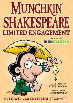 Munchkin Shakespeare: Limited Engagement spel doos box Spellenbunker.nl