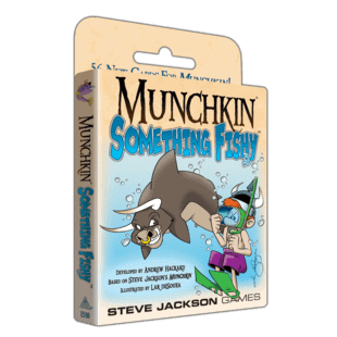 Munchkin Something Fishy spel doos box Spellenbunker.nl