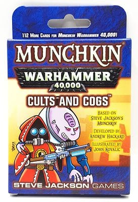 Munchkin Warhammer 40,000: Cults and Cogs spel doos box Spellenbunker.nl