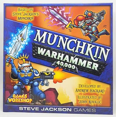 Munchkin Warhammer 40,000 spel doos box Spellenbunker.nl