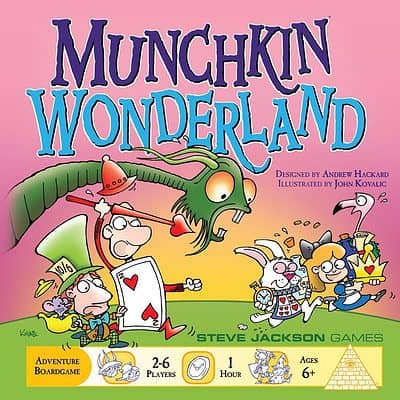 Munchkin Wonderland spel doos box Spellenbunker.nl