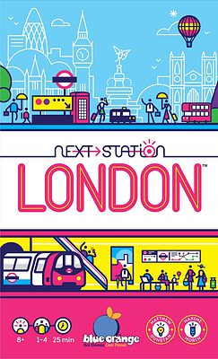 Next Station: London spel doos box Spellenbunker.nl