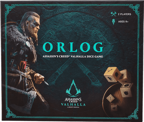 Orlog: Assassin's Creed Valhalla Dice Game spel doos box Spellenbunker.nl