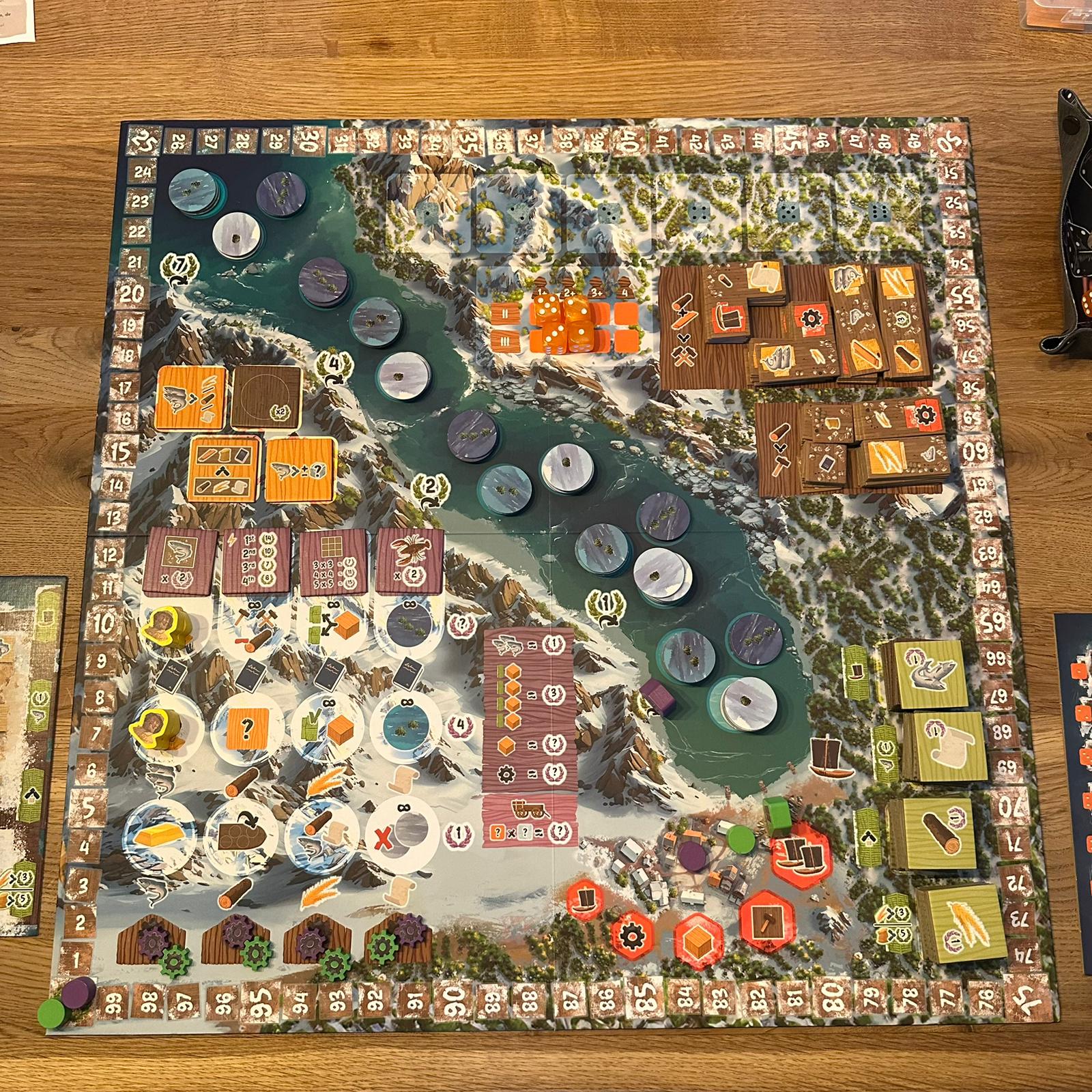 Saltfjord - Speelbord