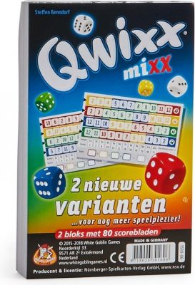 Qwixx - Mixx Dobbelspel Uitbreiding