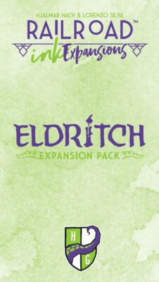 Railroad Ink: Eldritch Expansion Pack spel doos box Spellenbunker.nl