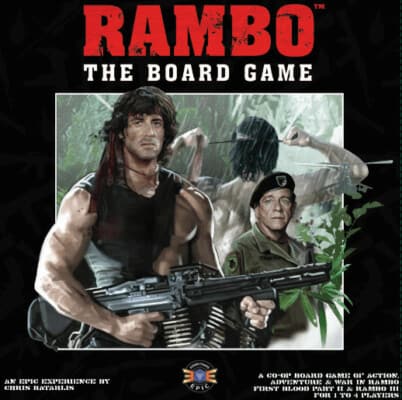 Rambo: The Board Game spel doos box Spellenbunker.nl